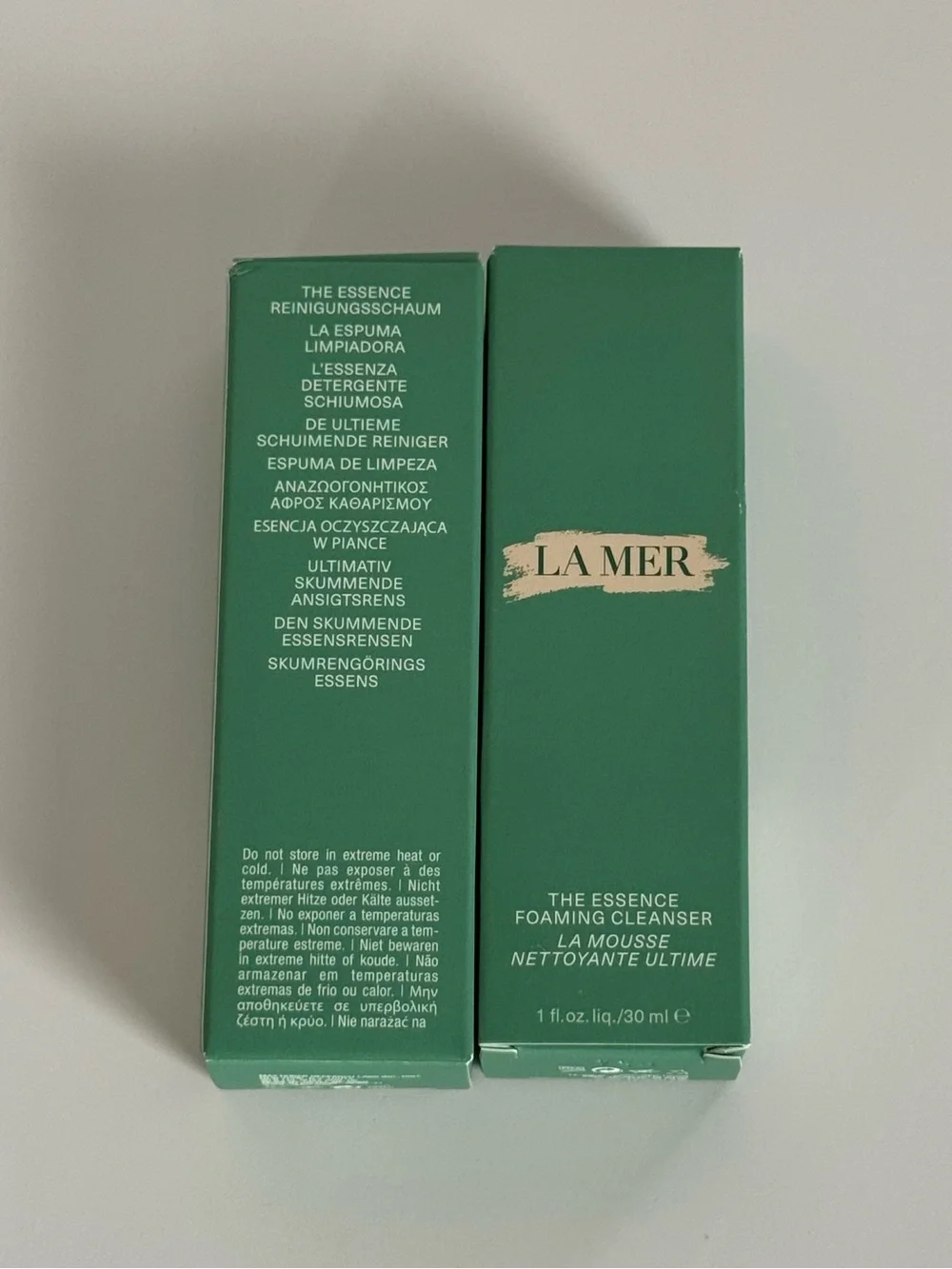 La Mer The Essence Foaming Cleanser x2 - 1oz/30ml NEW in Box